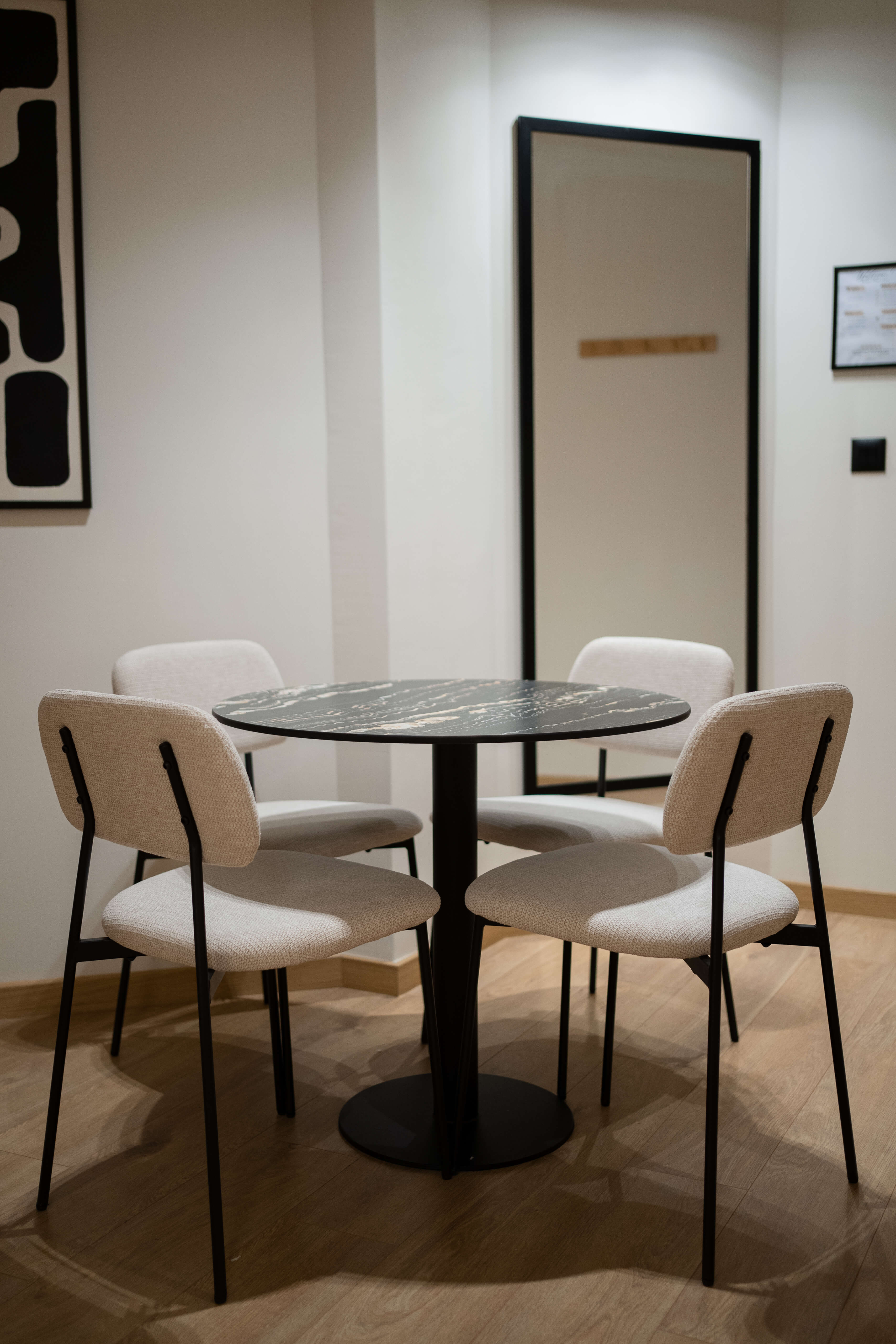 Minimal kitchen and coffee corner