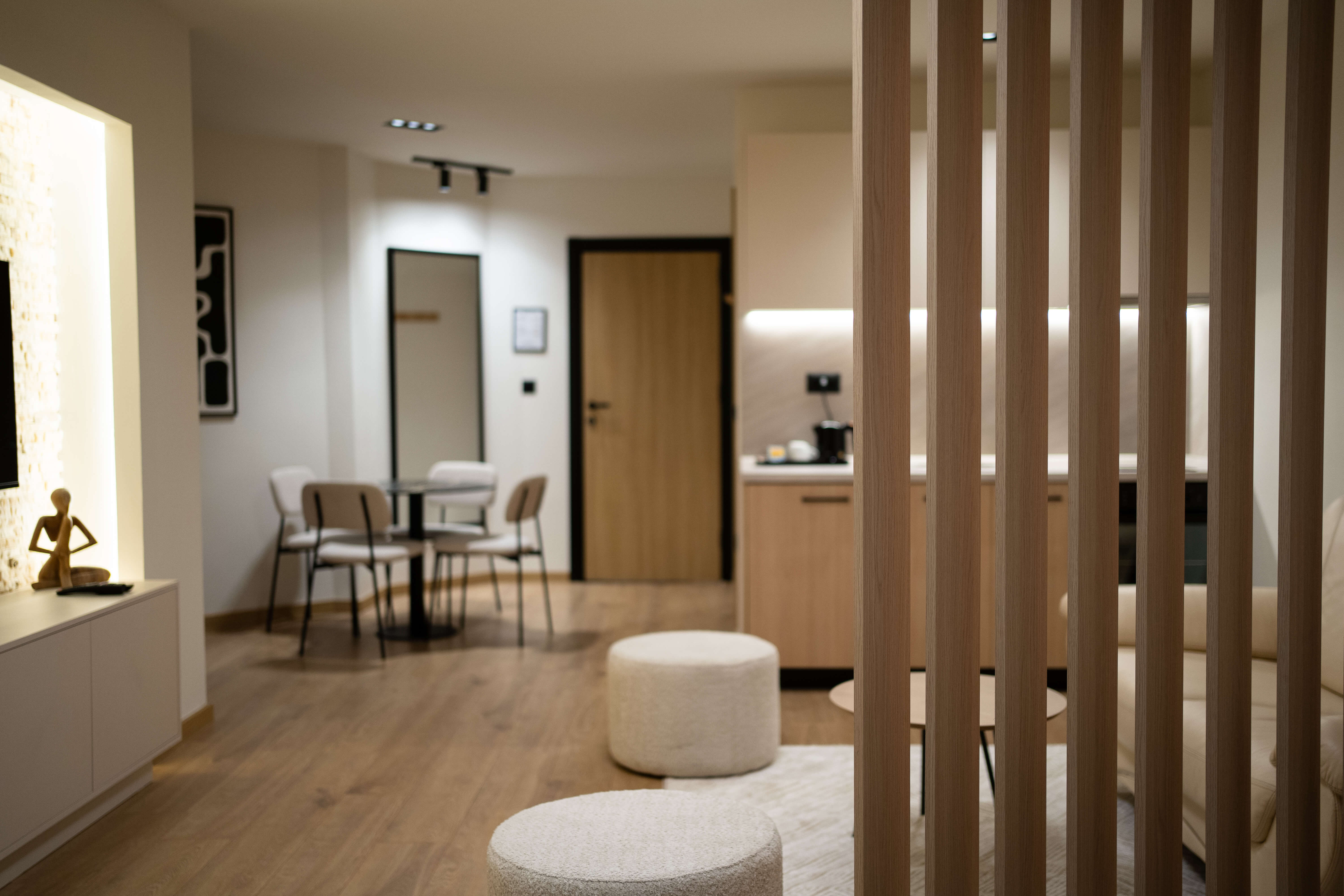 Minimal kitchen and coffee corner