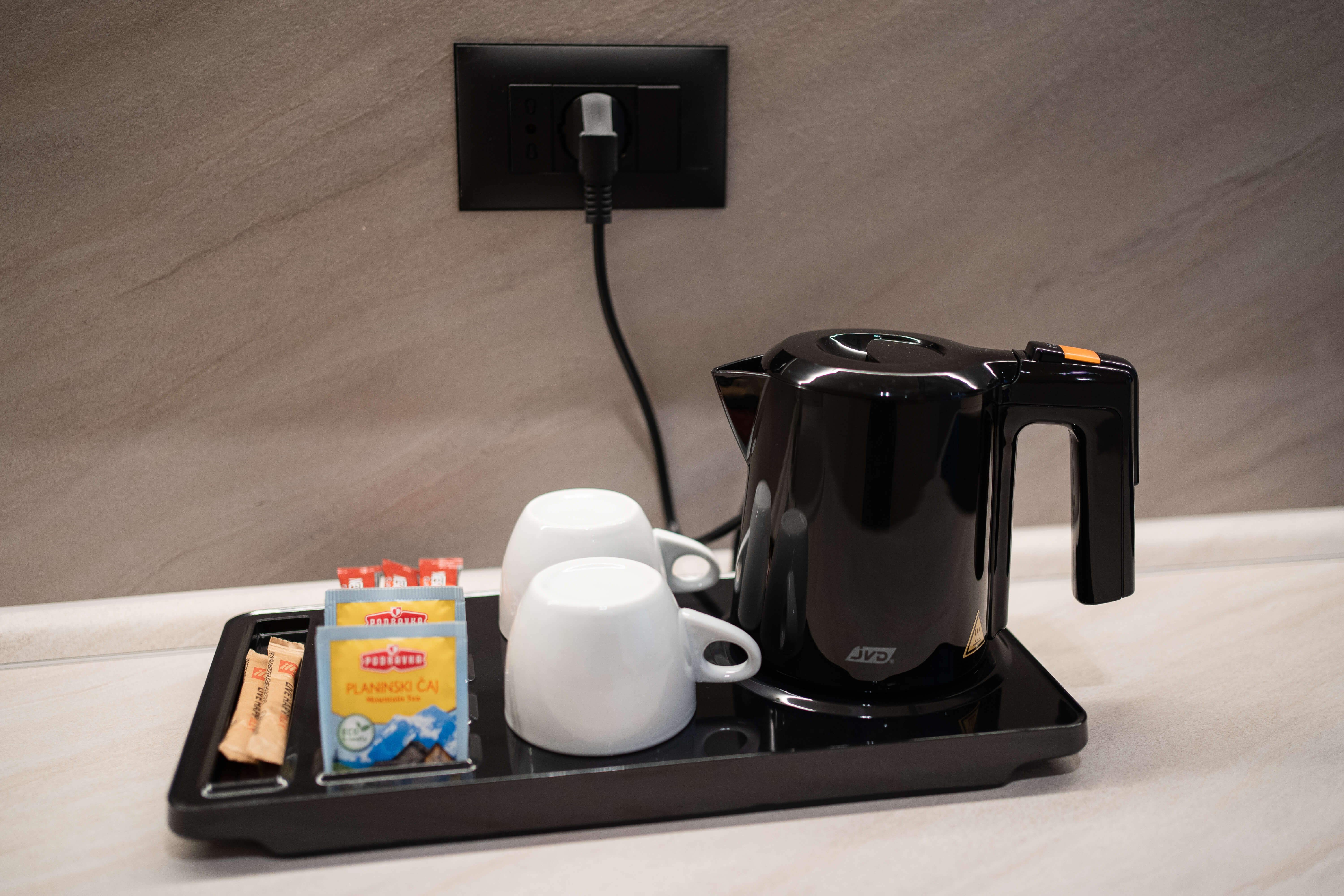 Minimal kitchen and coffee corner