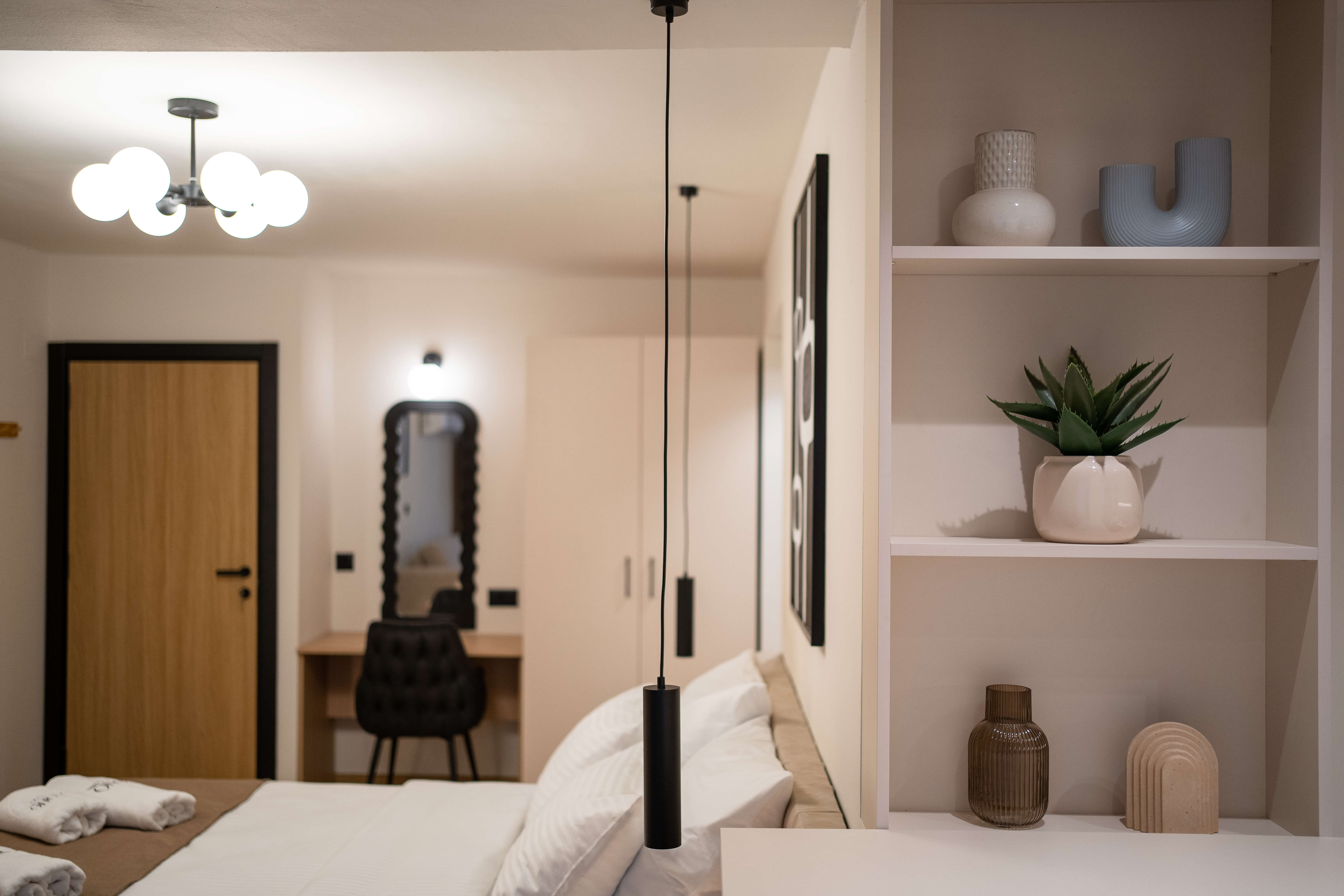 Minimal kitchen and coffee corner