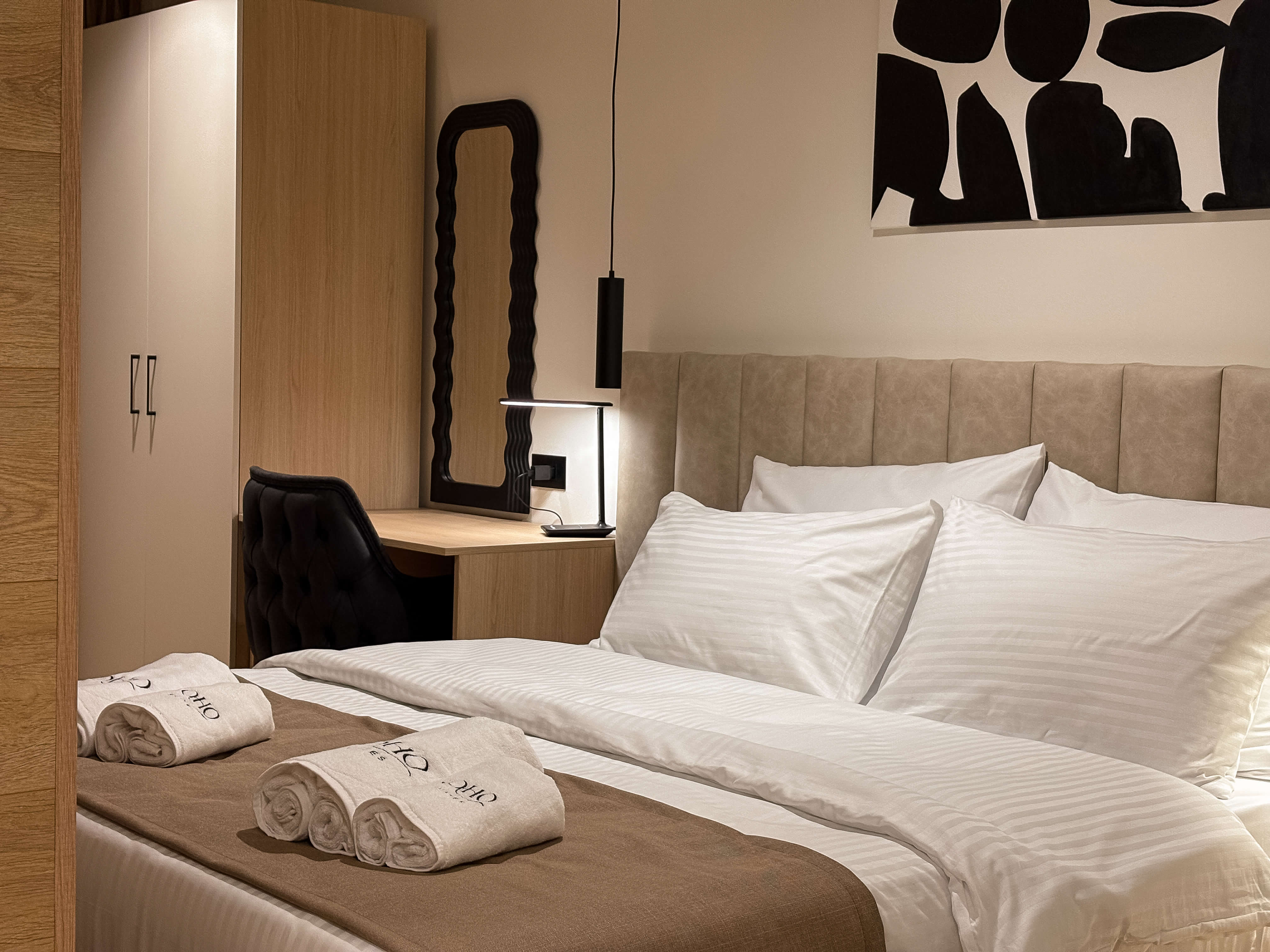 Minimal kitchen and coffee corner